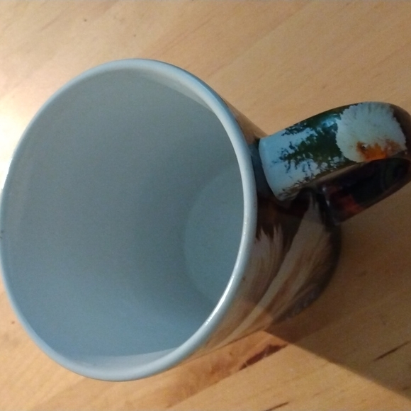 Coffee or Tea Cup Alaska with Eagle Print - Picture 8 of 13